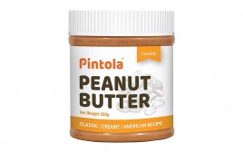 Pintola Peanut Butter Classic Creamy  Plastic Jar  350 grams